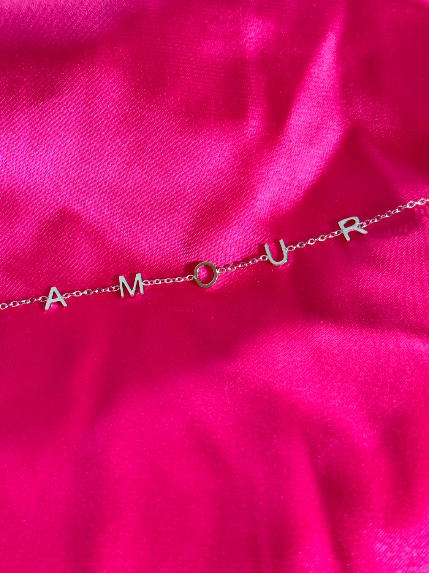 Bracelet amour - argent