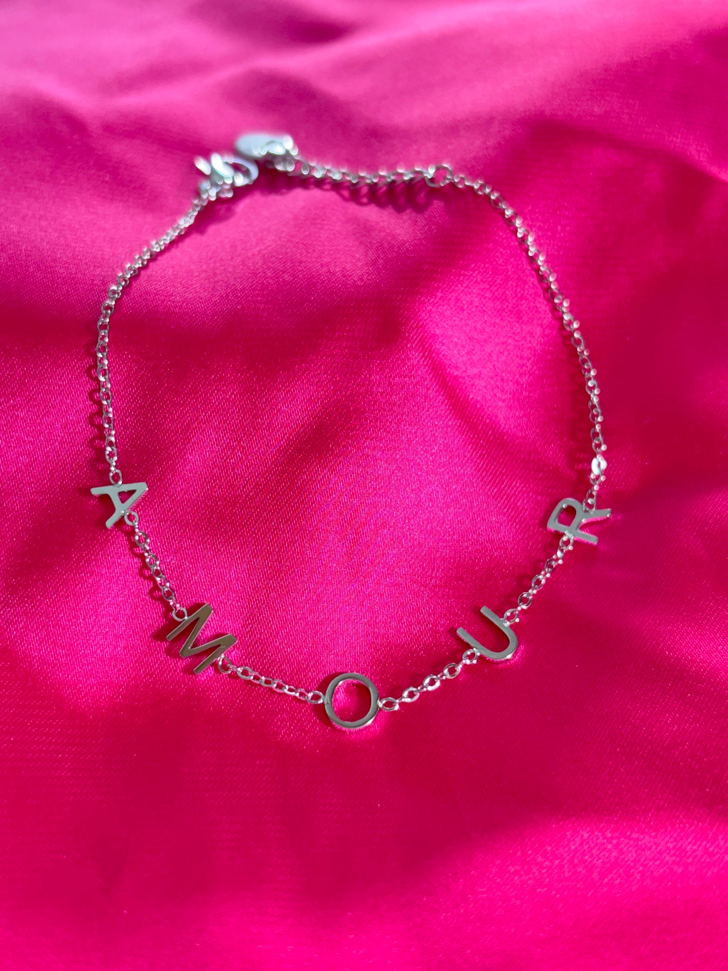 Bracelet amour - argent