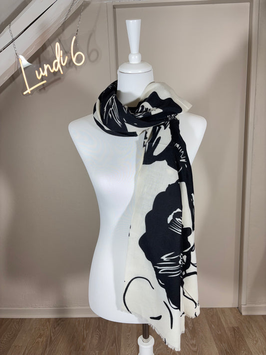 Foulard fleurs