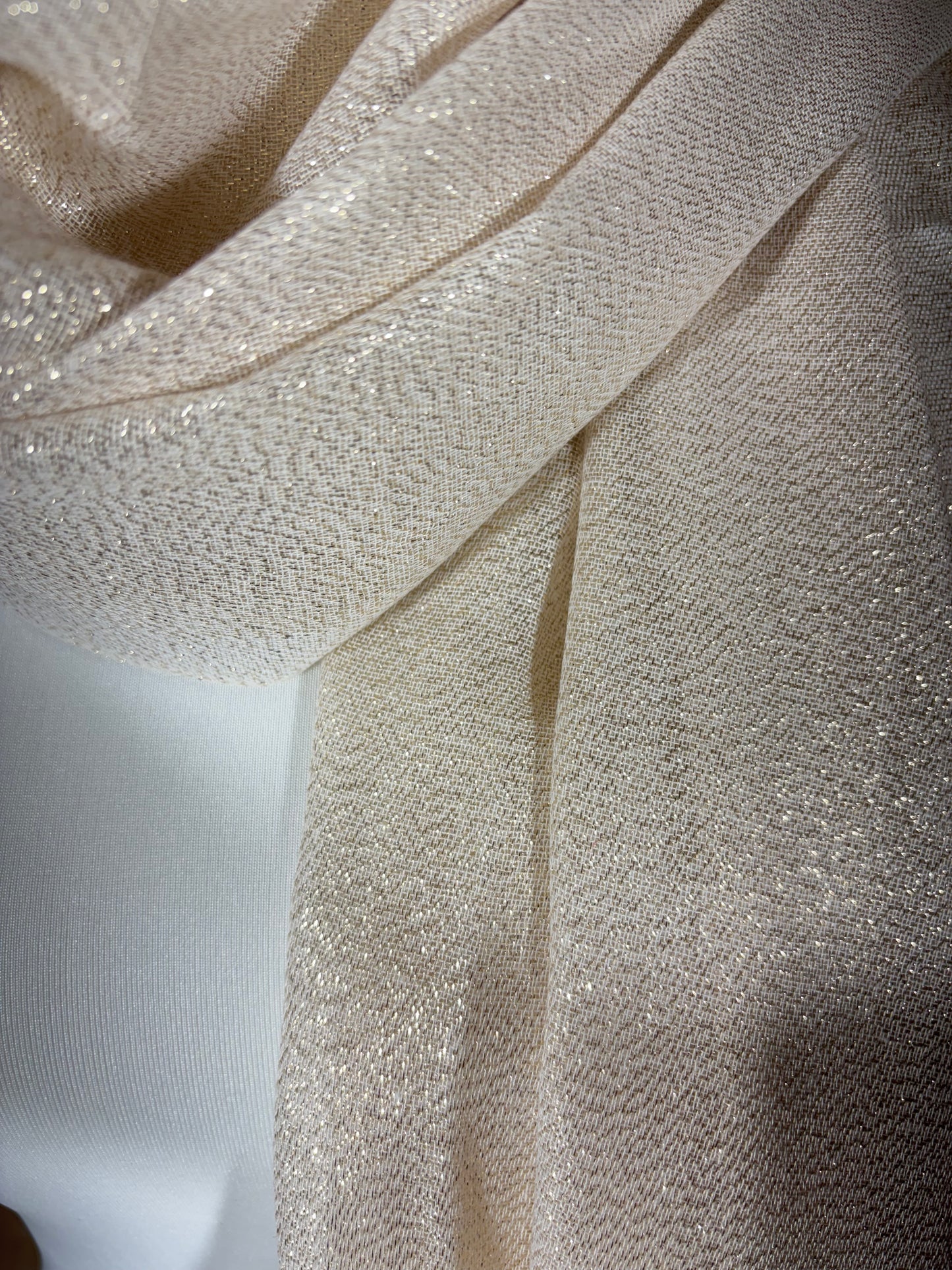 Foulard doré - beige